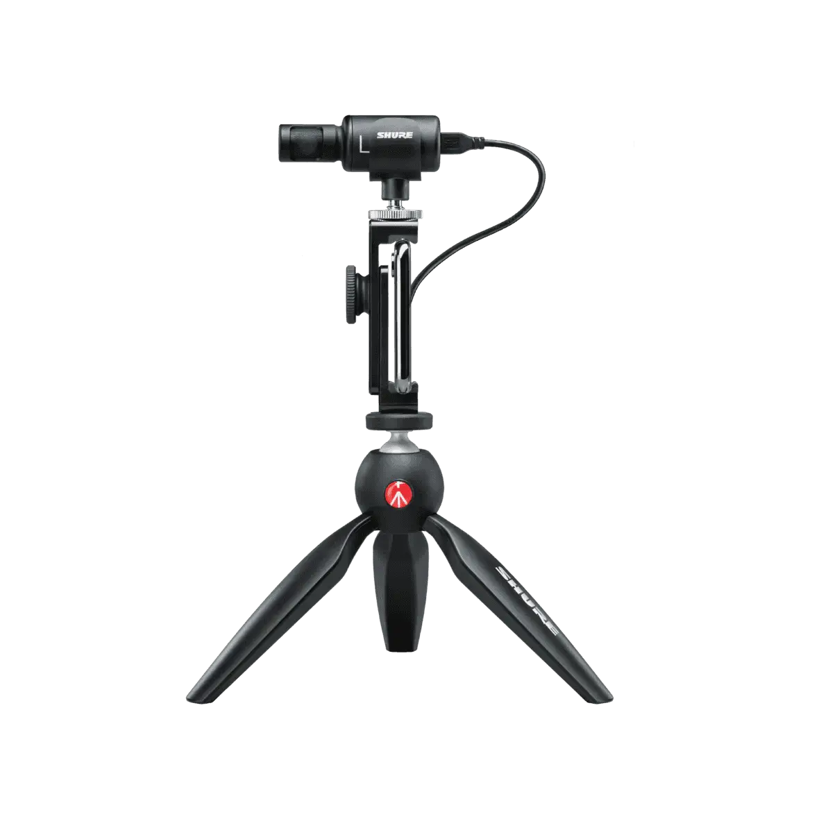 MV88+ Video Kit Stereo Condenser Microphone w/ Tripod and Phone Mounts