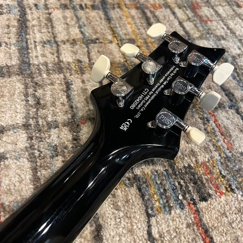 Paul Reed Smith SE Custom 24 Quilt w/Gig Bag - Teal Black