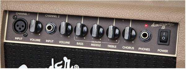 Fender Acoustasonic 15 1x6" 15-watt Acoustic Amplifier