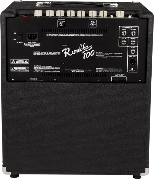 Fender Rumble 100 1x12" 100-Watt Bass Combo Amplifier