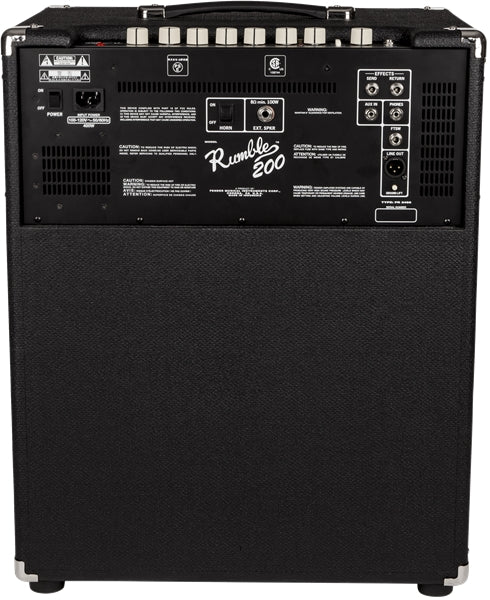 Fender Rumble 200 1x15" 200-Watt Bass Combo Amplifier