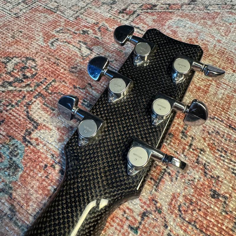 RainSong BI-JM1000N2 Black Ice Jumbo Carbon Fiber Acoustic-Electric Guitar – Black (Used)