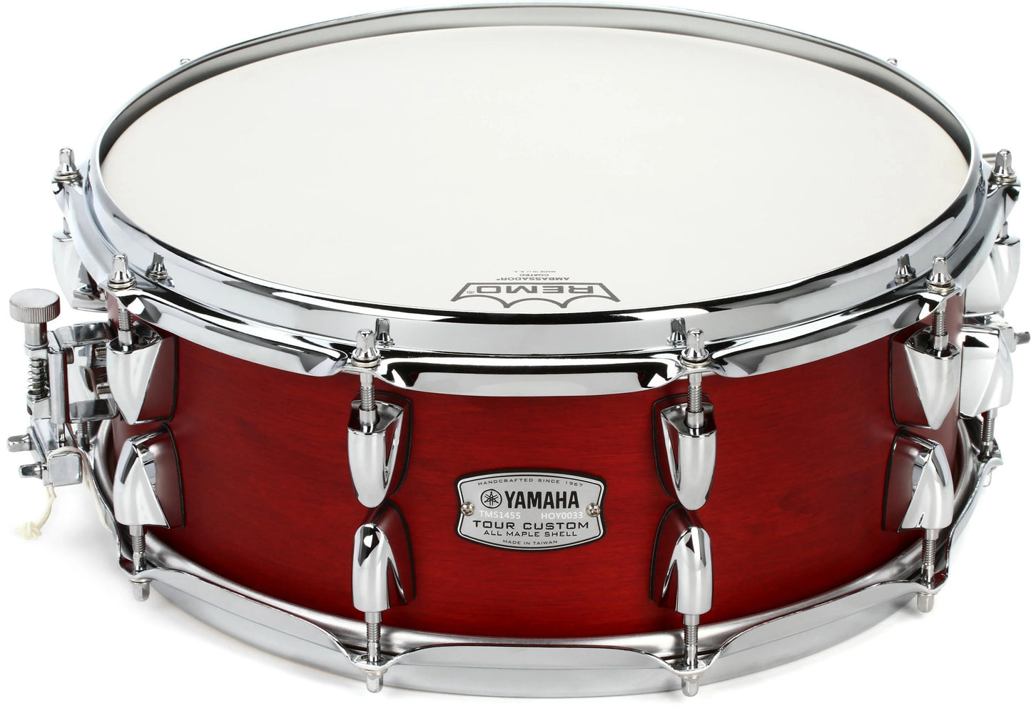 Yamaha TMS-1455CAS 5.5"x14" Tour Custom Snare - Candy Apple Stain