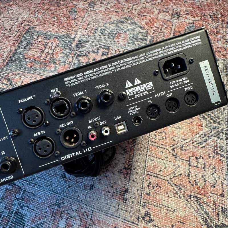 USED Fractal Audio Axe-FX II XL+ Rackmount Preamp & Effects Processor – Black