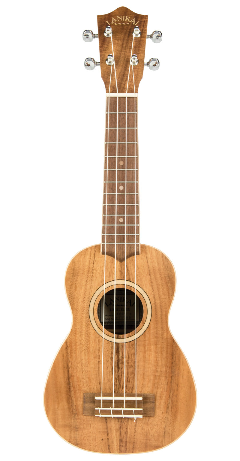 Lanikai Acacia Solid Top Soprano Ukulele