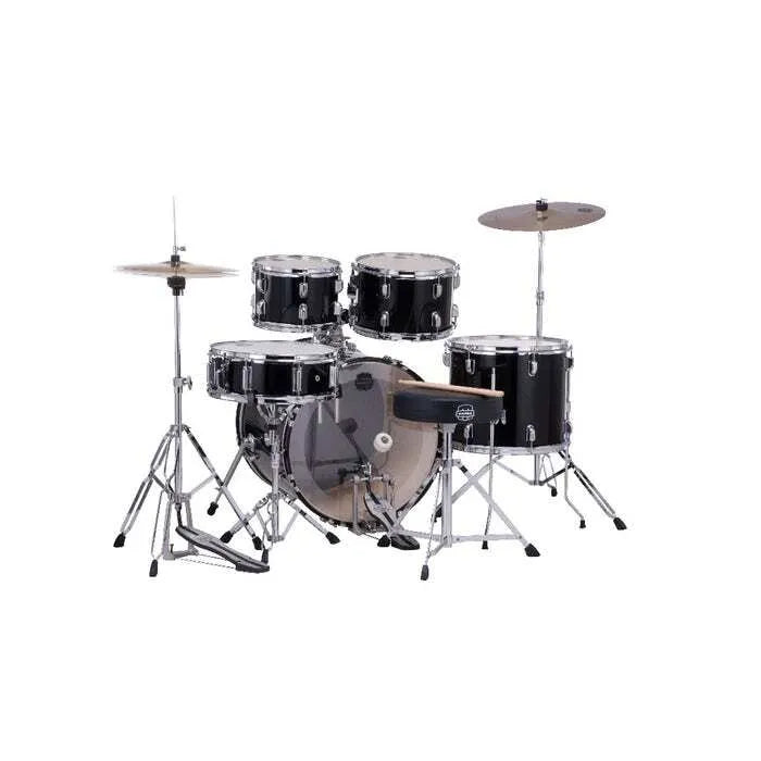 Mapex CM5294FTCDK Comet 5-Piece Complete Drum Set - Dark Black