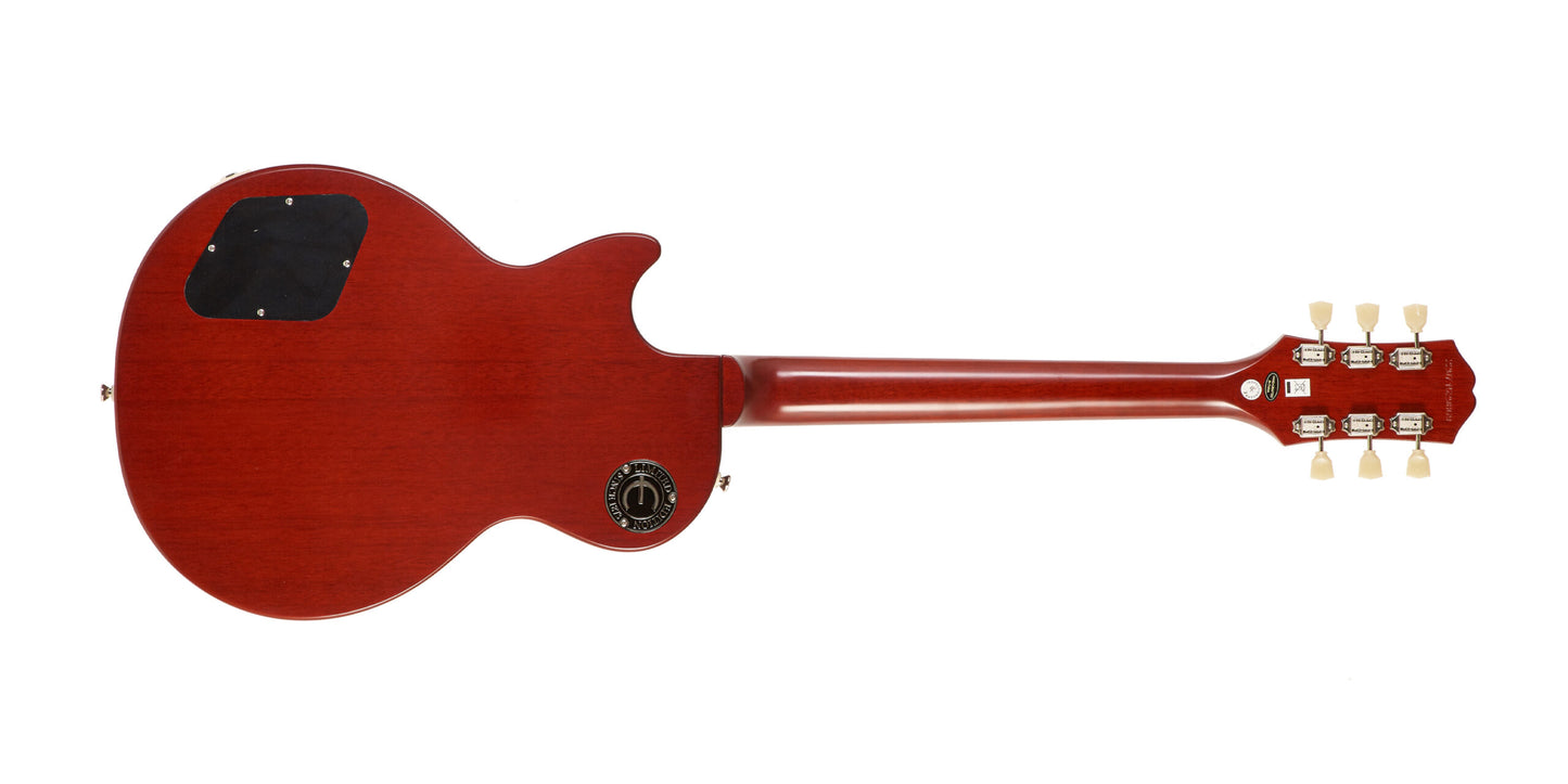 Epiphone Inspired by Gibson Custom 1959 Les Paul Standard - Aged Dark Cherry Burst w/ Case