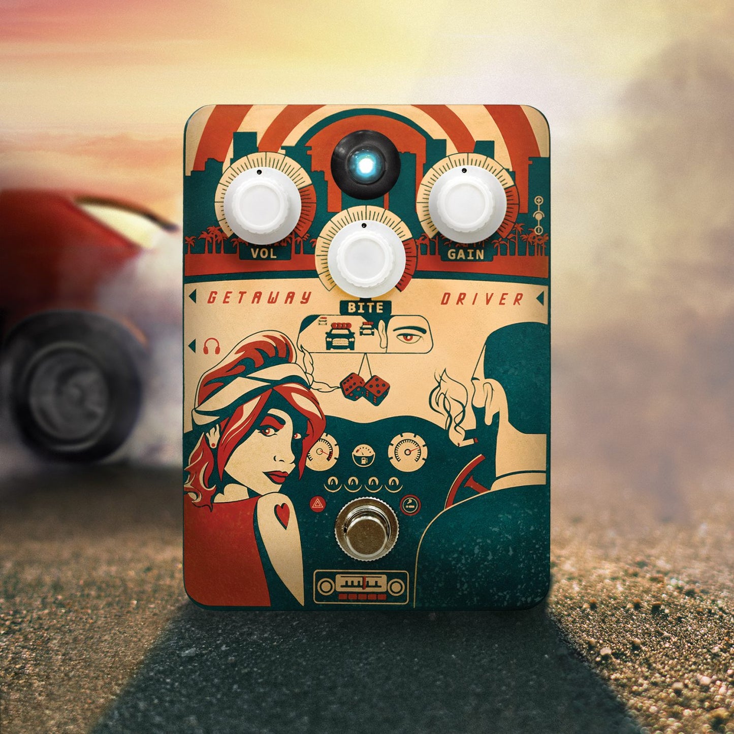 USED Orange Amps Getaway Driver Overdrive and Cab Simulator