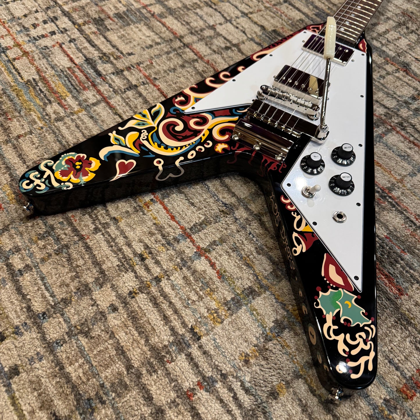 Epiphone Jimi Hendrix Signature "Love Drops" Flying V