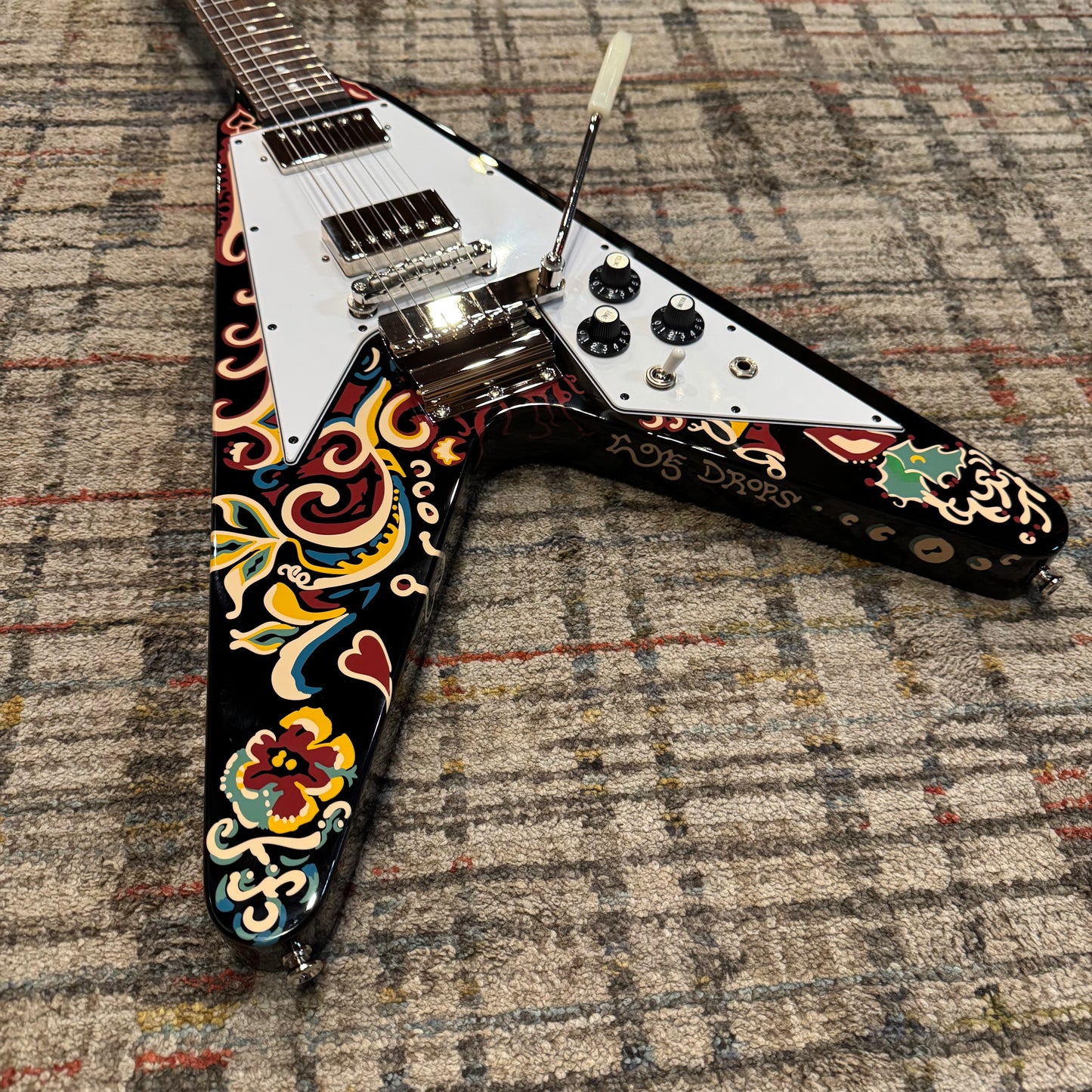 Epiphone Jimi Hendrix Signature "Love Drops" Flying V