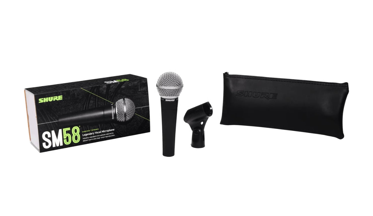 Shure SM58 Handheld Dynamic Microphone