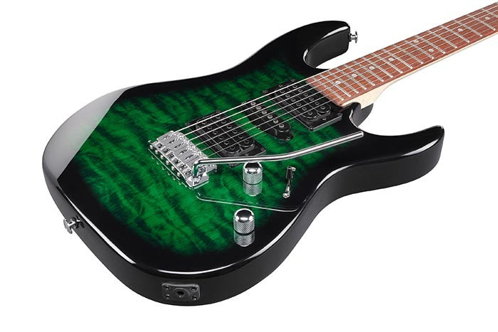 Ibanez GRX70QA-TEB Gio - Transparent Emerald Burst
