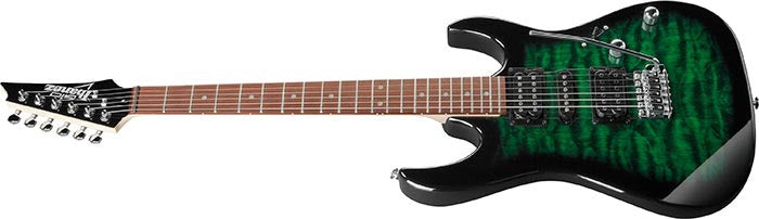 Ibanez GRX70QA-TEB Gio - Transparent Emerald Burst