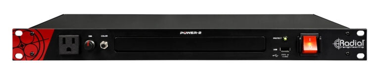 Radial Engineering Power-2 Surge Suppressor and Power Conditioner w/ LED Courtesy Lighting