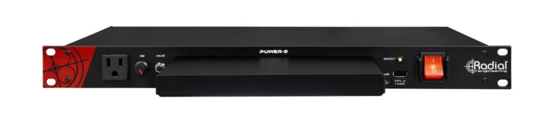 Radial Engineering Power-2 Surge Suppressor and Power Conditioner w/ LED Courtesy Lighting