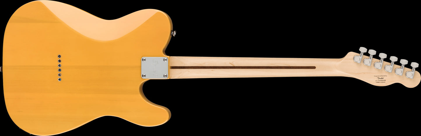 Squier Affinity Telecaster, Left Handed - Butterscotch Blonde