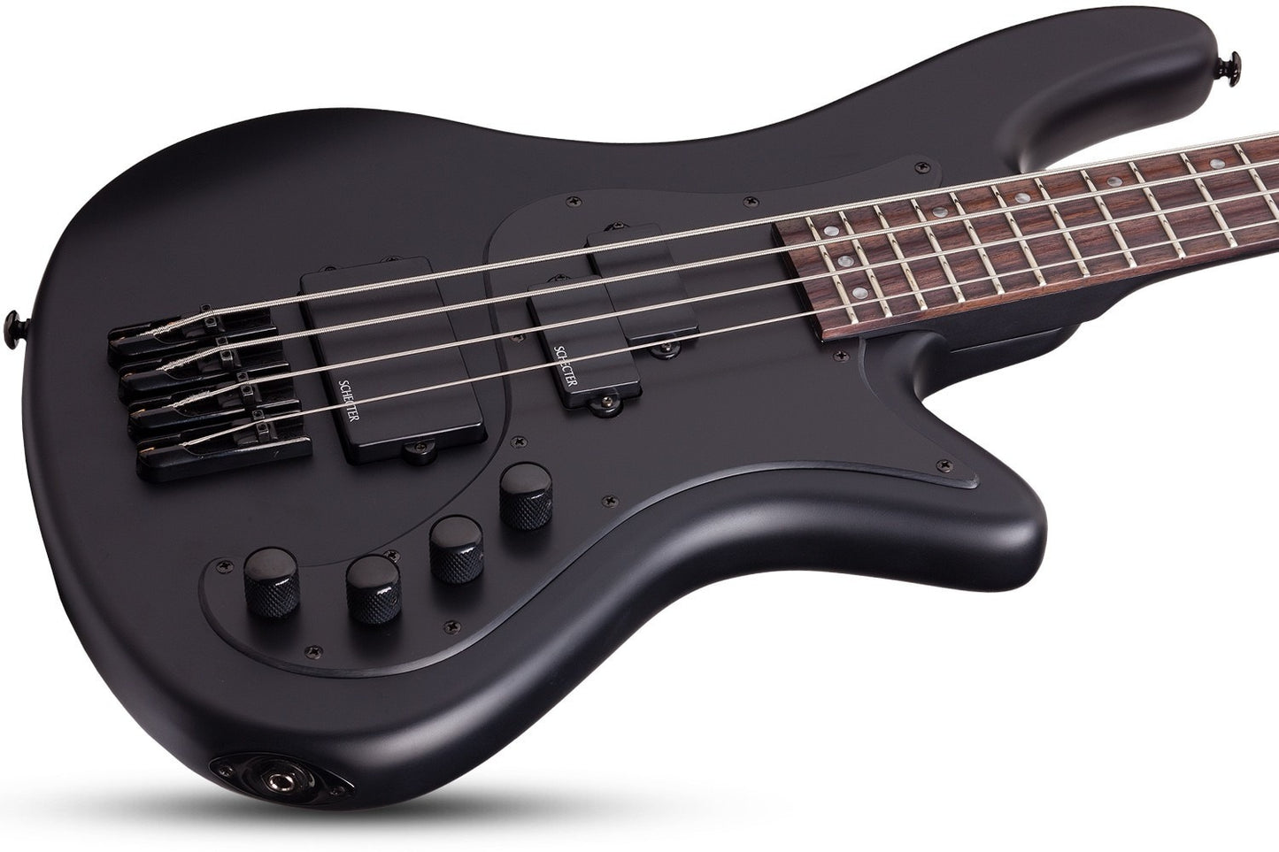 Schecter Stiletto Stealth-4 Bass - Satin Black