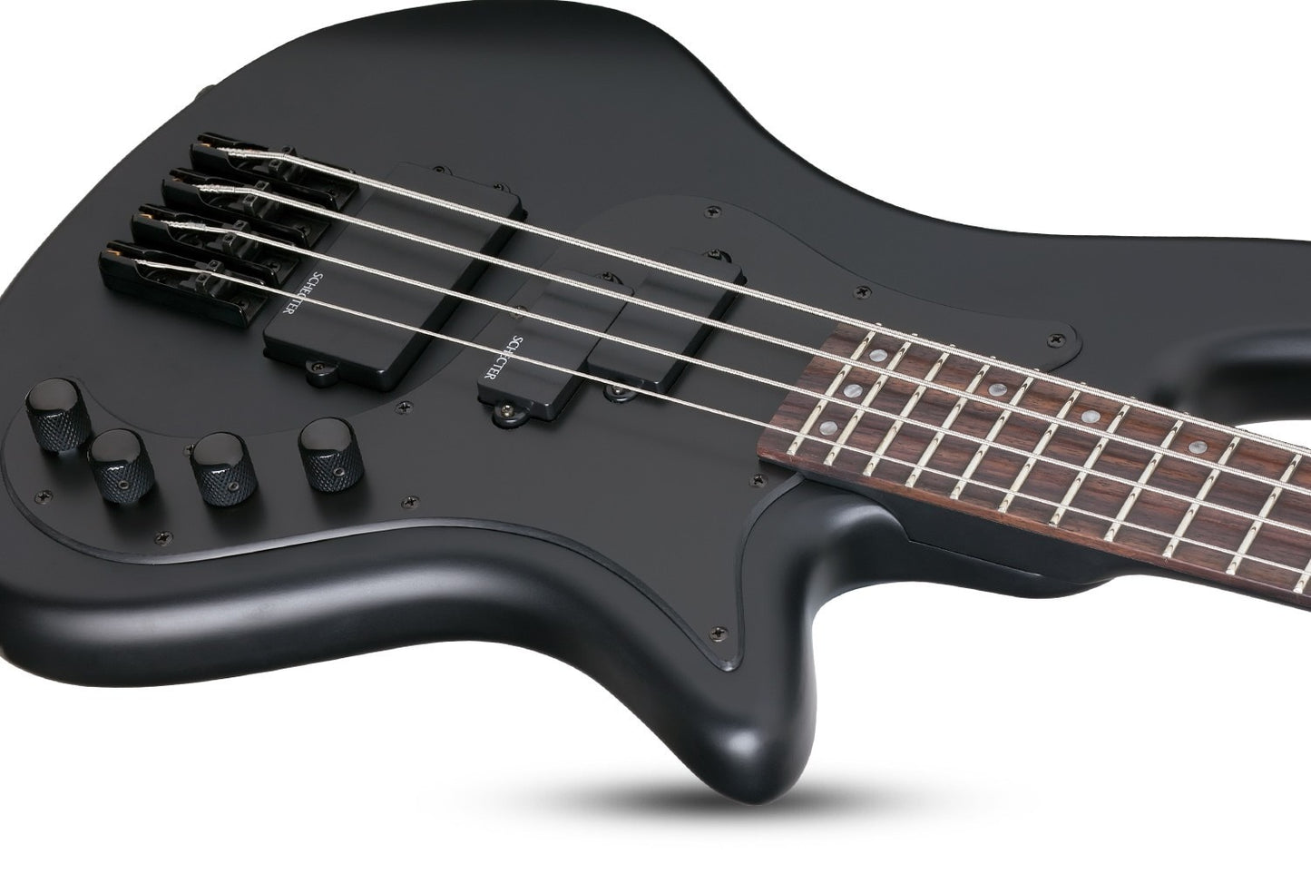 Schecter Stiletto Stealth-4 Bass - Satin Black