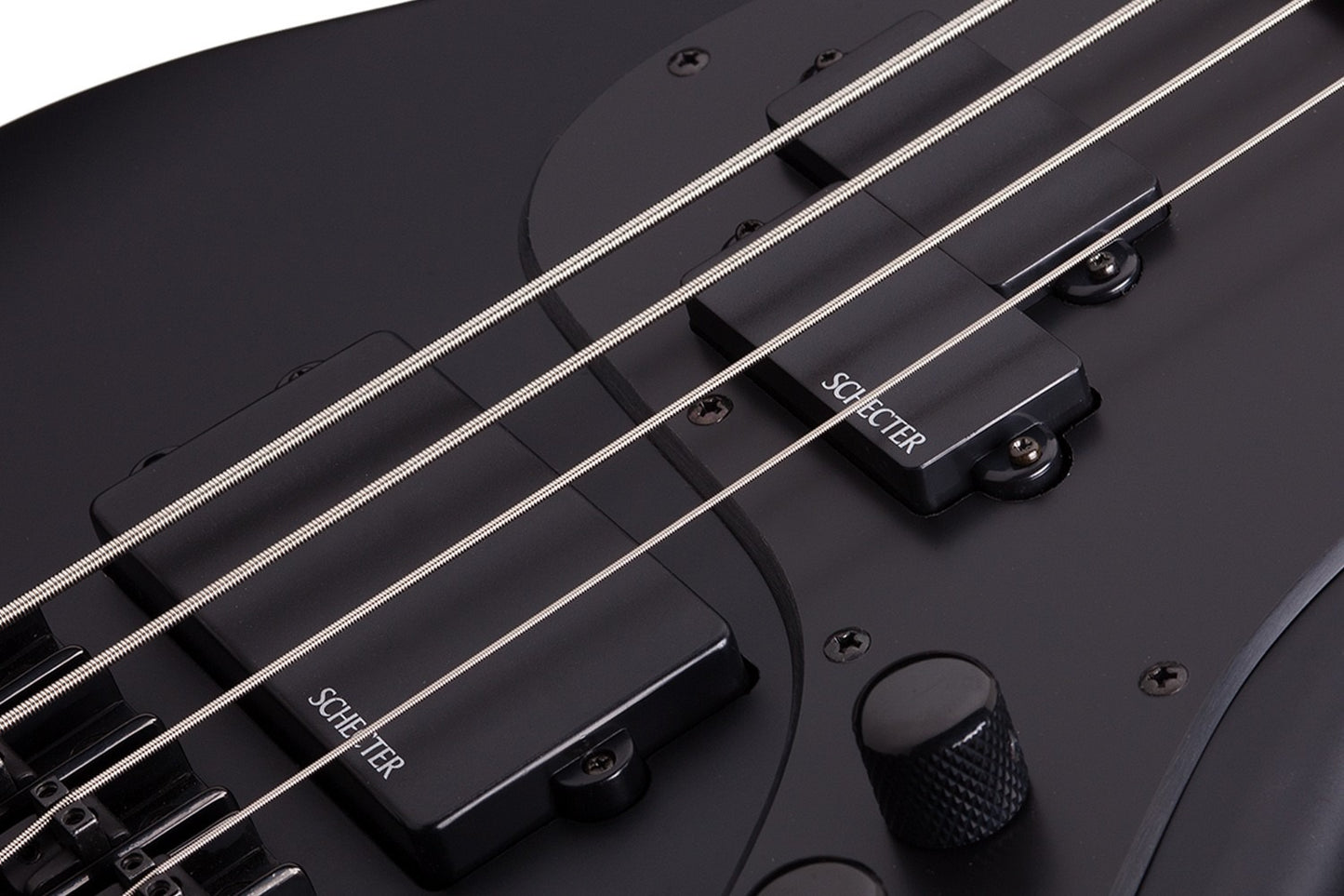 Schecter Stiletto Stealth-4 Bass - Satin Black