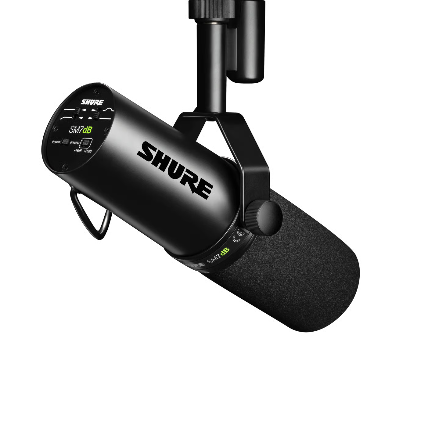Shure SM7dB Dynamic Vocal Microphone With Built-in Preamp