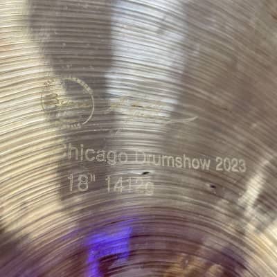 Byrne Cymbals 18" Vintage Series CDC 2023 Sizzle Ride Cymbal