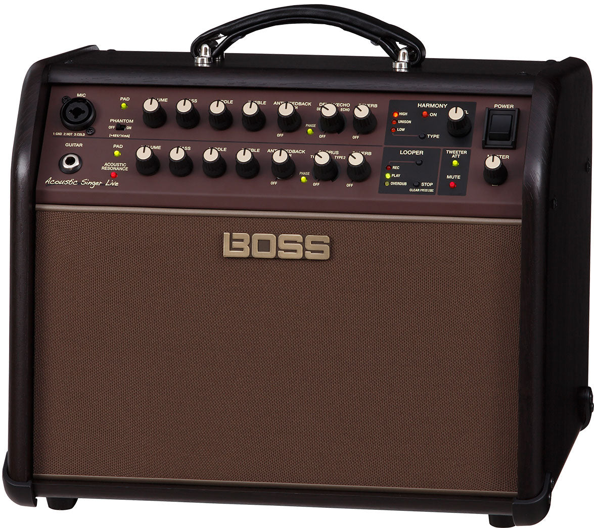 Boss Acoustic Singer Live 60-Watt Bi-Amp Acoustic Guitar Amplifier w/ FX