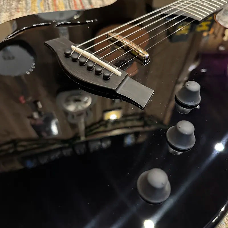 Taylor T5z Pro with Curly Maple Top - Black