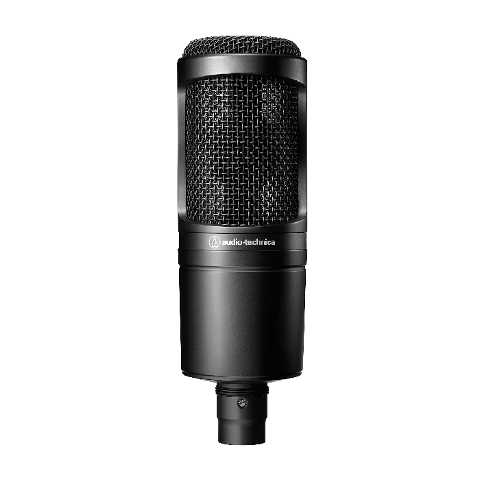 Audio Technica AT2020 Large Diaphragm Cardioid Condenser Microphone