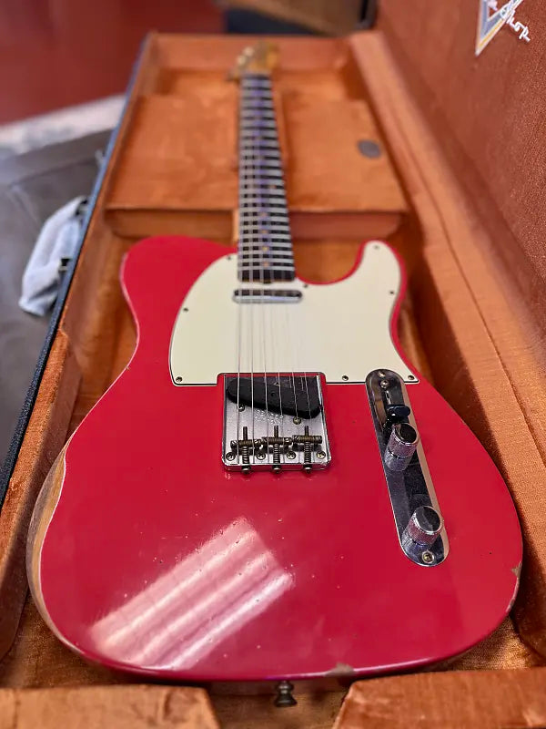 Fender Custom Shop 1963 Telecaster Relic - Fiesta Red