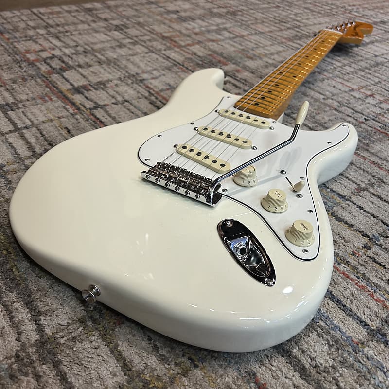 Fender DE LTD American Vintage II '73 Stratocaster MN w/ Case - Olympic White