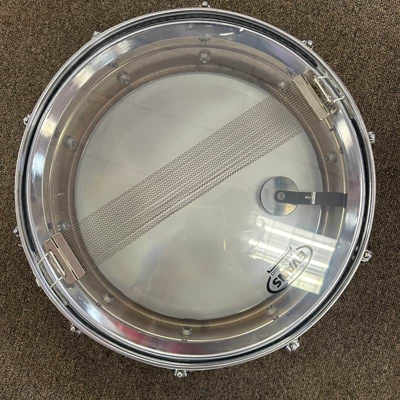 USED 1968 Ludwig No. 400 Supraphonic 5x14" 10-Lug Chrome Over Aluminum Snare Drum