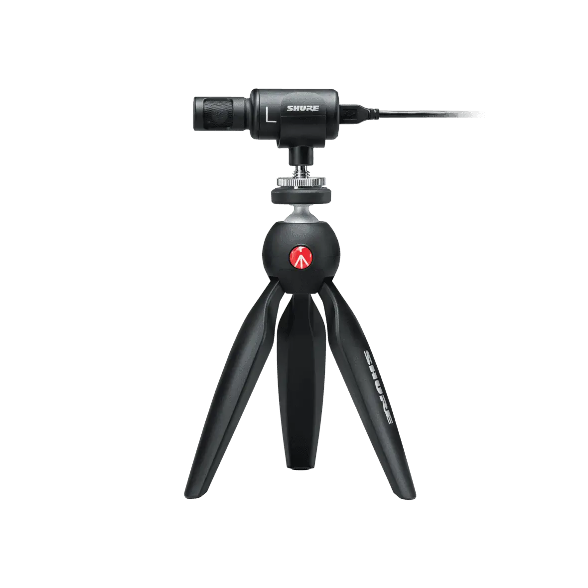 MV88+ Video Kit Stereo Condenser Microphone w/ Tripod and Phone Mounts