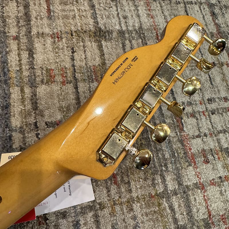 Fender Buck Owens Signature Telecaster - Red, Silver, and Blue Sparkle