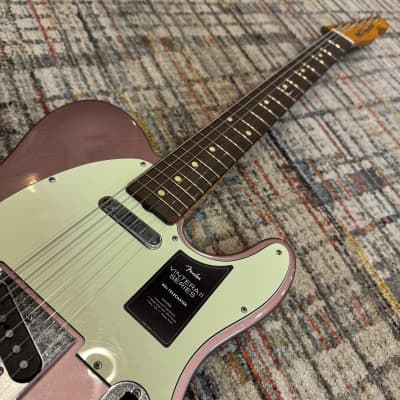 Fender Vintera II Road Worn '60s Telecaster - Burgundy Mist Metallic