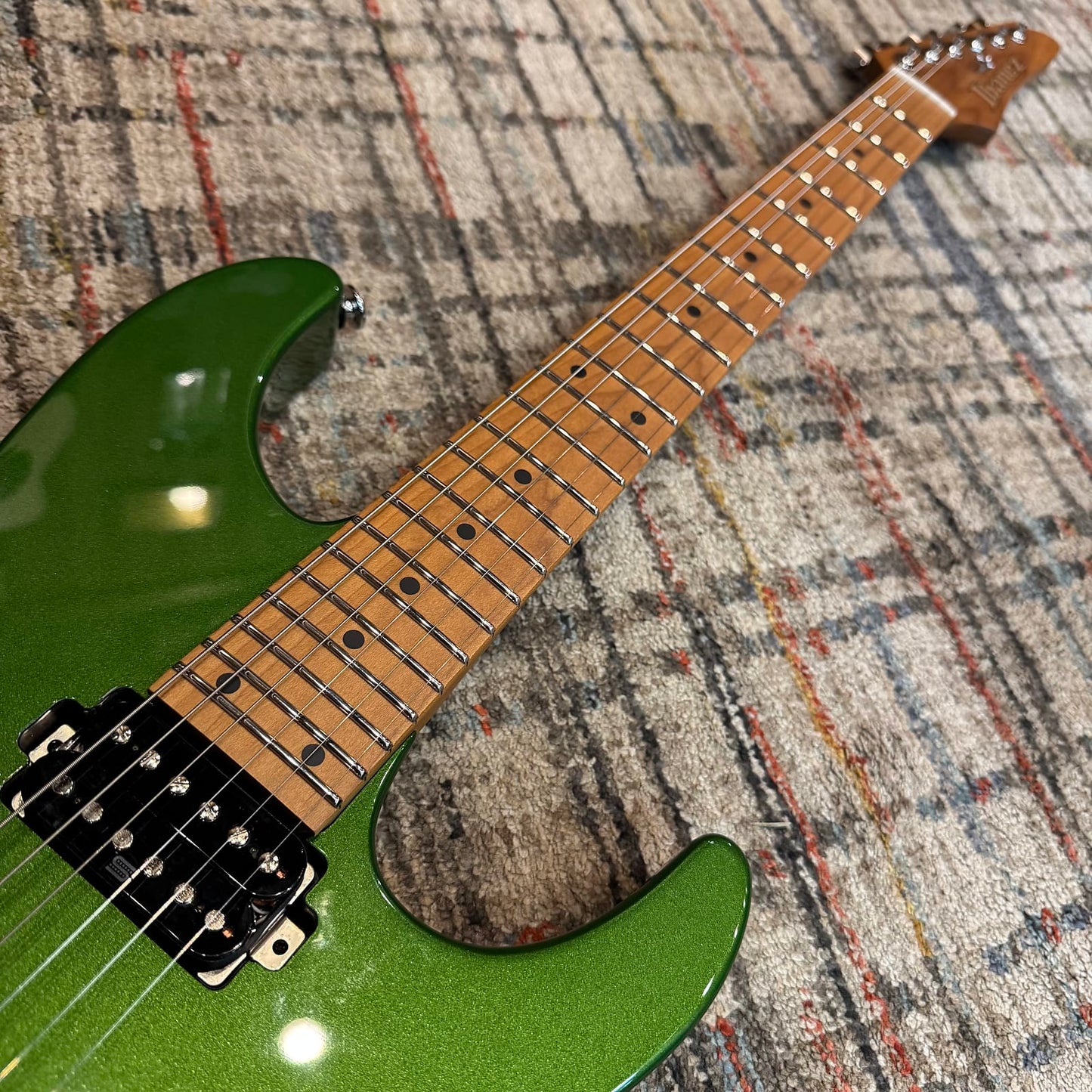 Ibanez AZ2402 Prestige - Apple Green Metallic