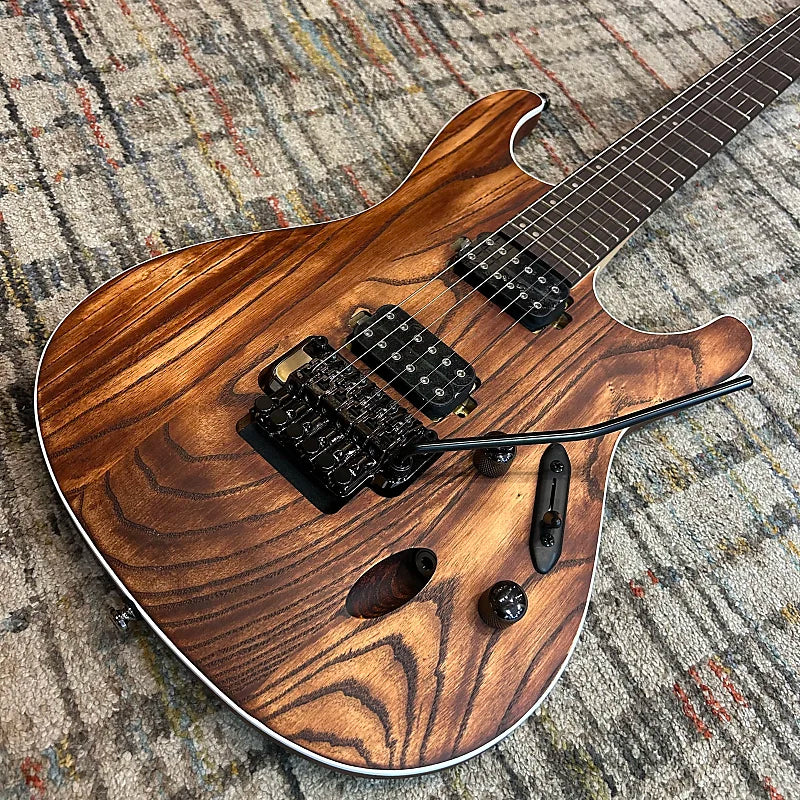 Ibanez S520AH S Standard Electric Guitar - Antique Brown Stained