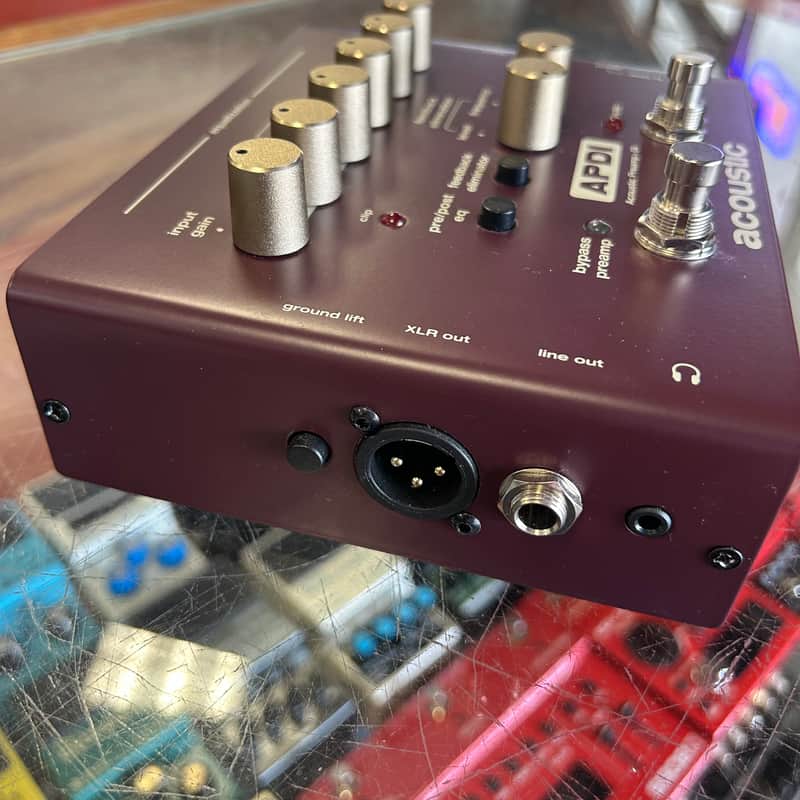USED acoustic APDI AC Guitar Preamp + DI