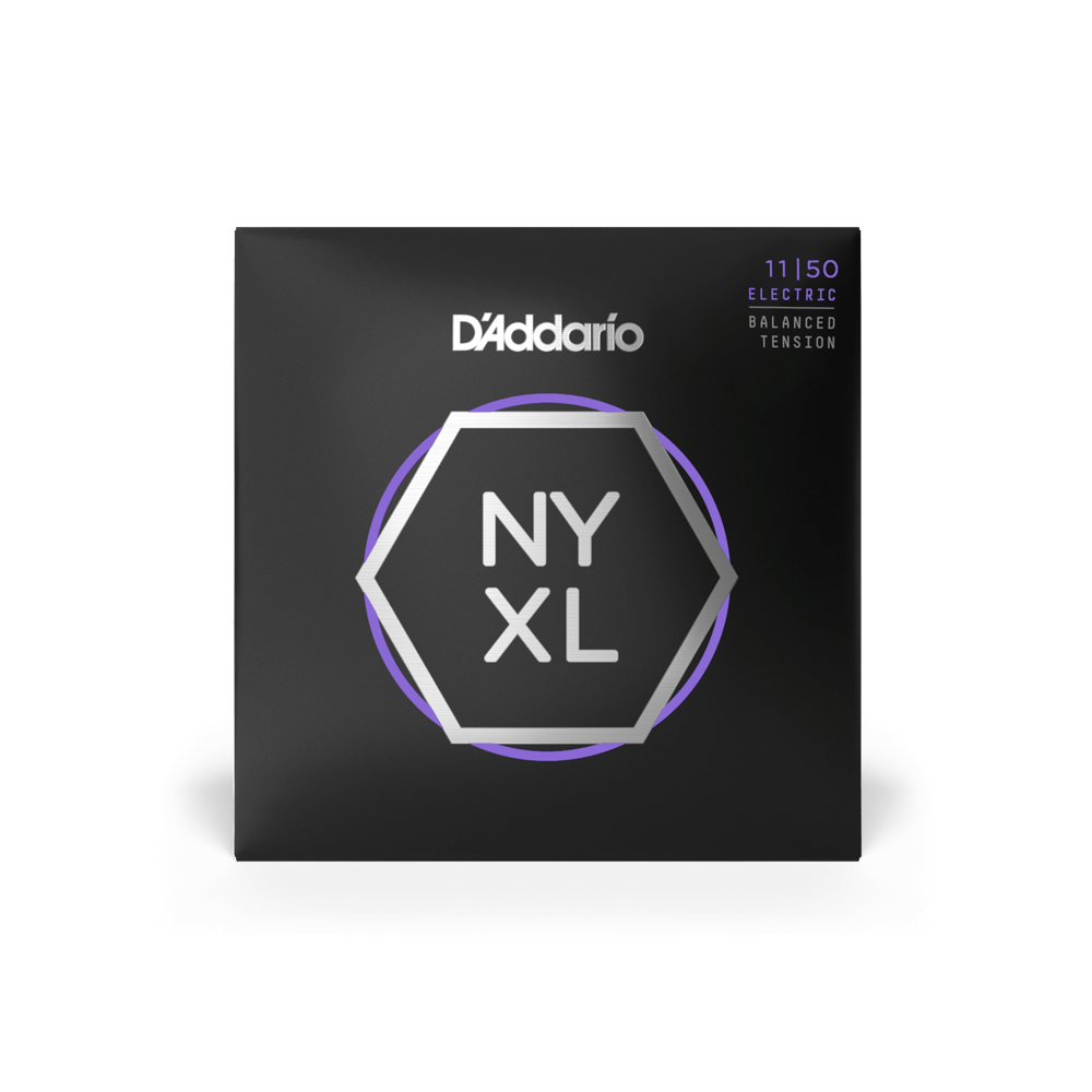 D'Addario NYXL1150BT Medium Balanced Tension Electric Guitar Strings 11-50 (3-Pack)