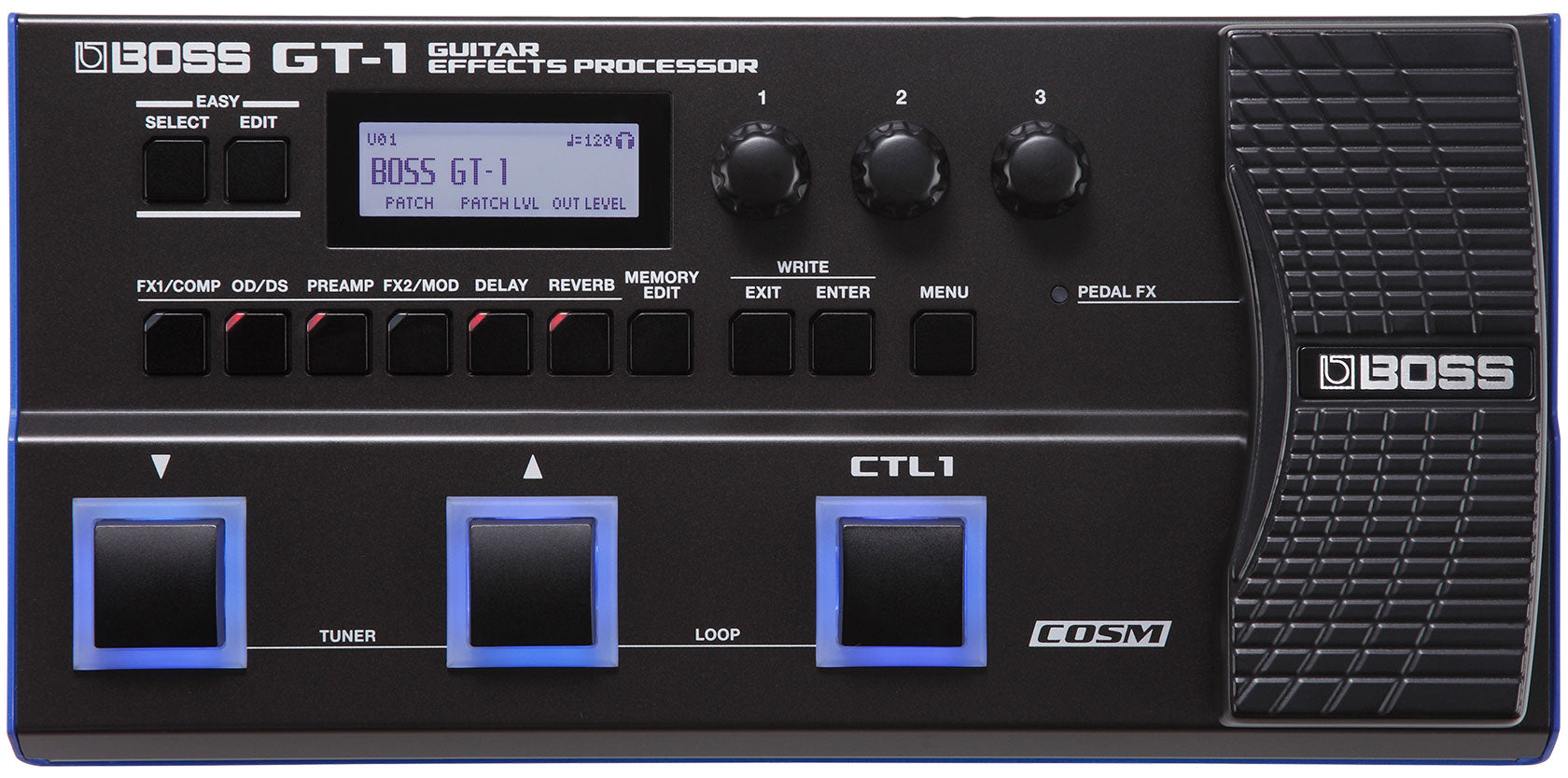 boss gt effects pedals Boss GT-1 Guitar Effects Processor