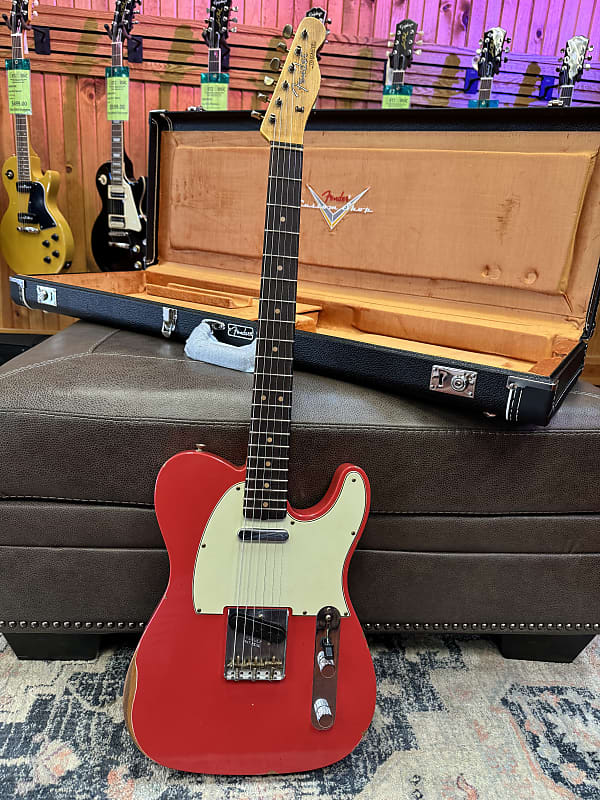 Fender Custom Shop 1963 Telecaster Relic - Fiesta Red