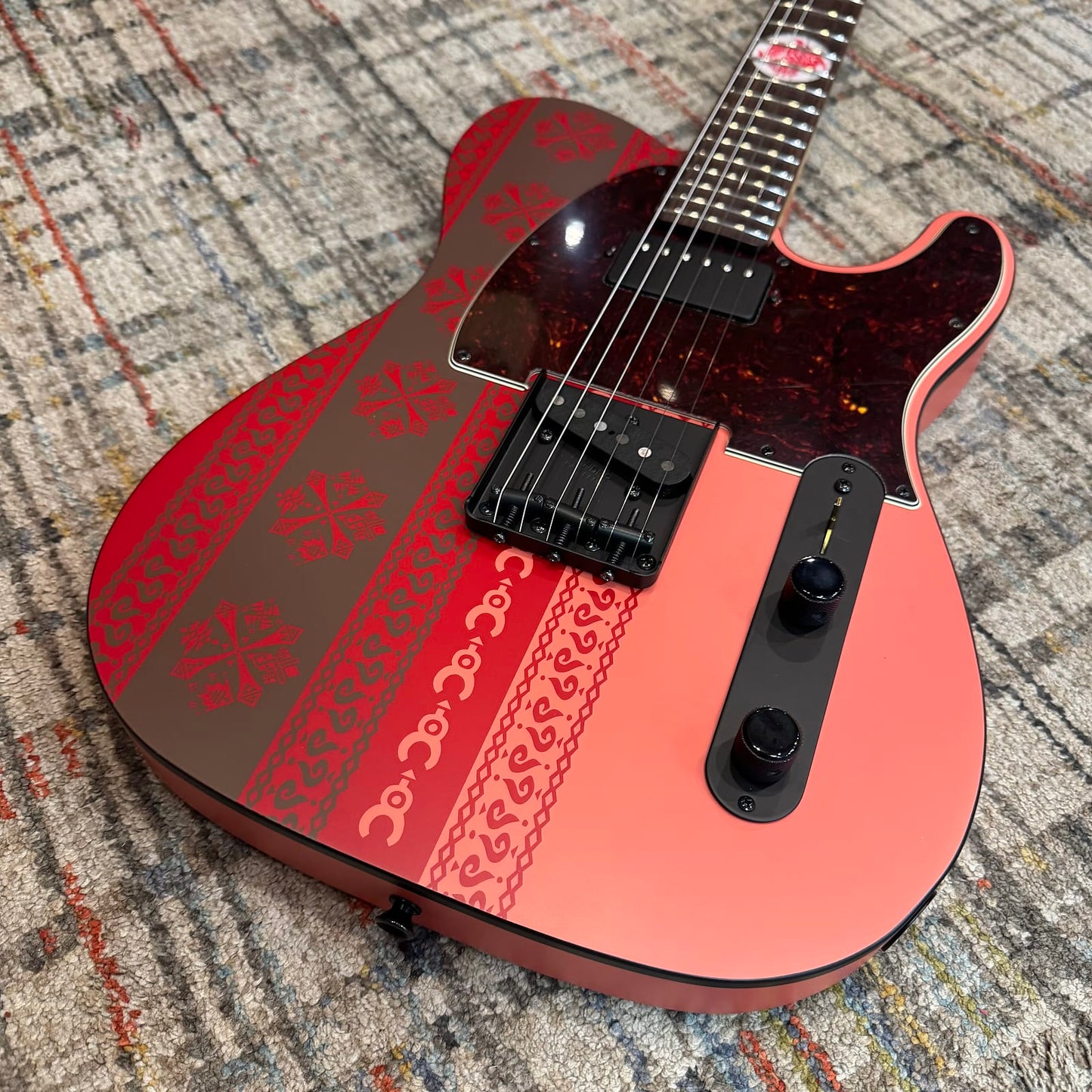 Fender Monster Hunter Rathalos Telecaster - Rathalos Red