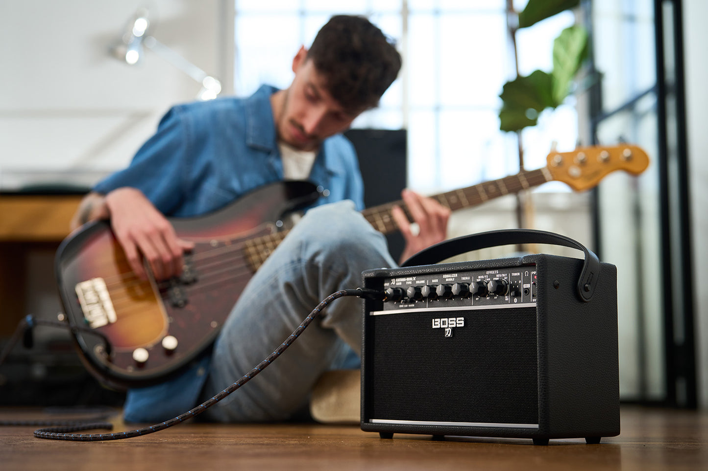 BOSS KATANA-MINI X Portable Guitar Amplifier