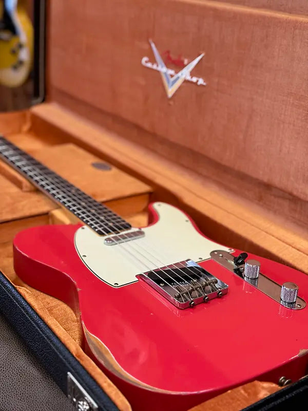 Fender Custom Shop 1963 Telecaster Relic - Fiesta Red