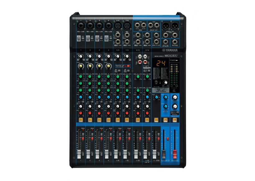 Yamaha MG12XU 12-Channel Mixer with USB and Effects