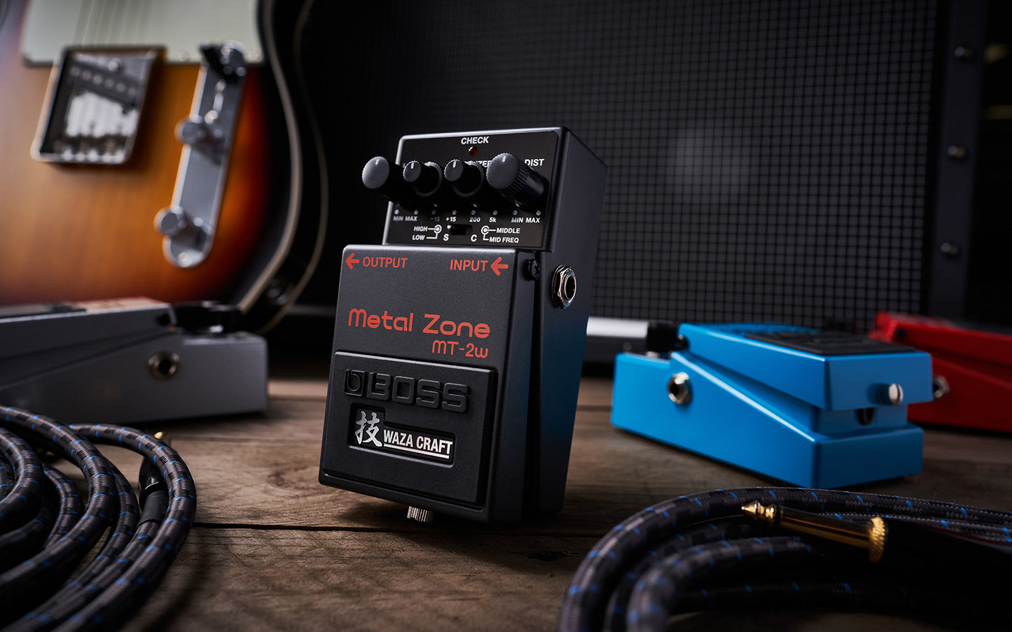 Boss MT-2W Waza Craft Metal Zone Distortion Pedal