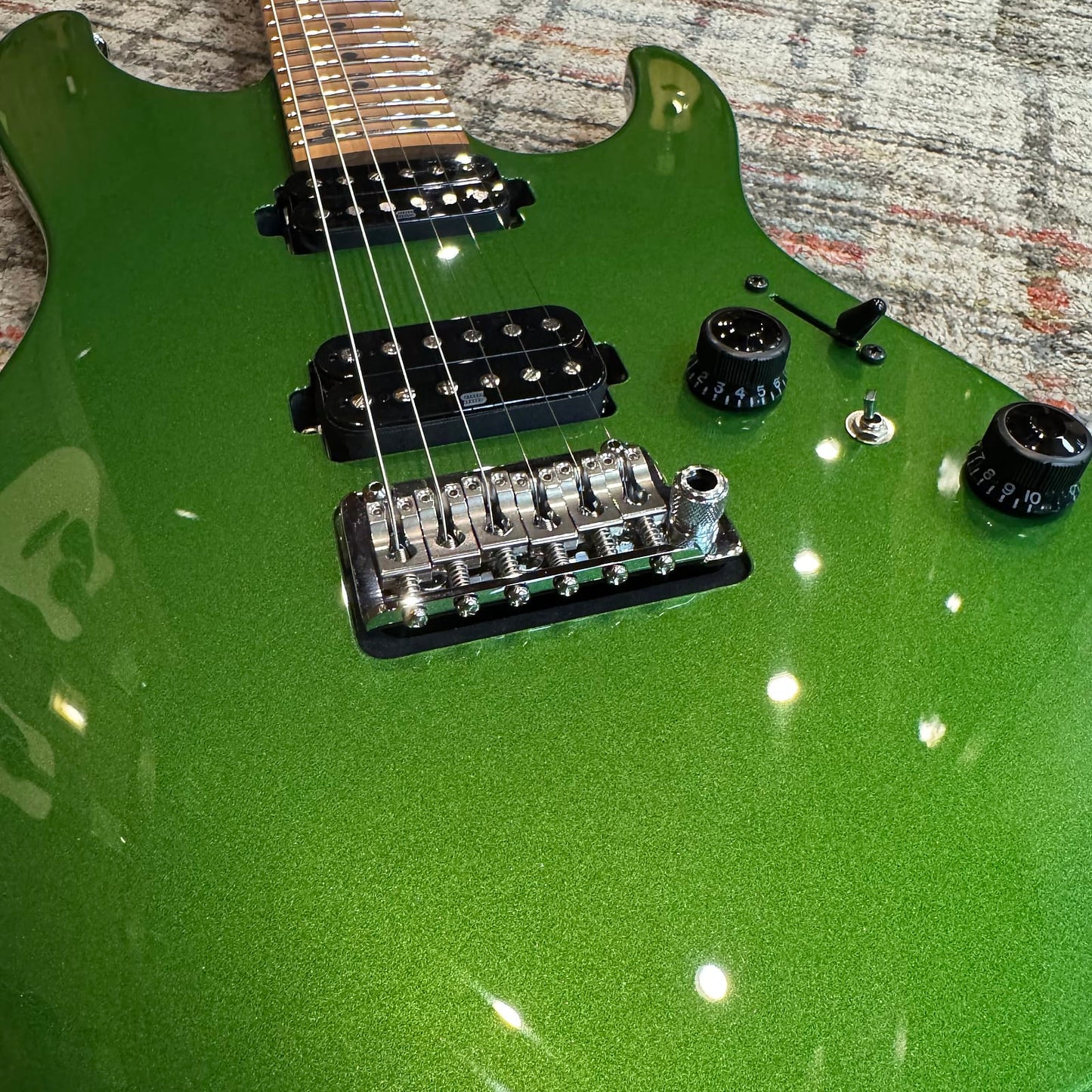 Ibanez AZ2402 Prestige - Apple Green Metallic