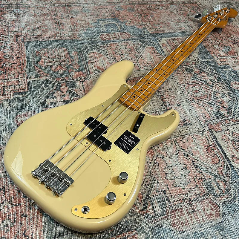 Fender Vintera II '50s Precision Bass - Desert Sand – Metz Music Fender Vintera II '50s Precision Bass - Desert Sand – Metz Music