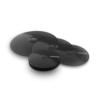 Evans ECP-DB-1 dB One Cymbal Pack w/ 14" HiHats, 16" and 18" Crashes, 20" Ride