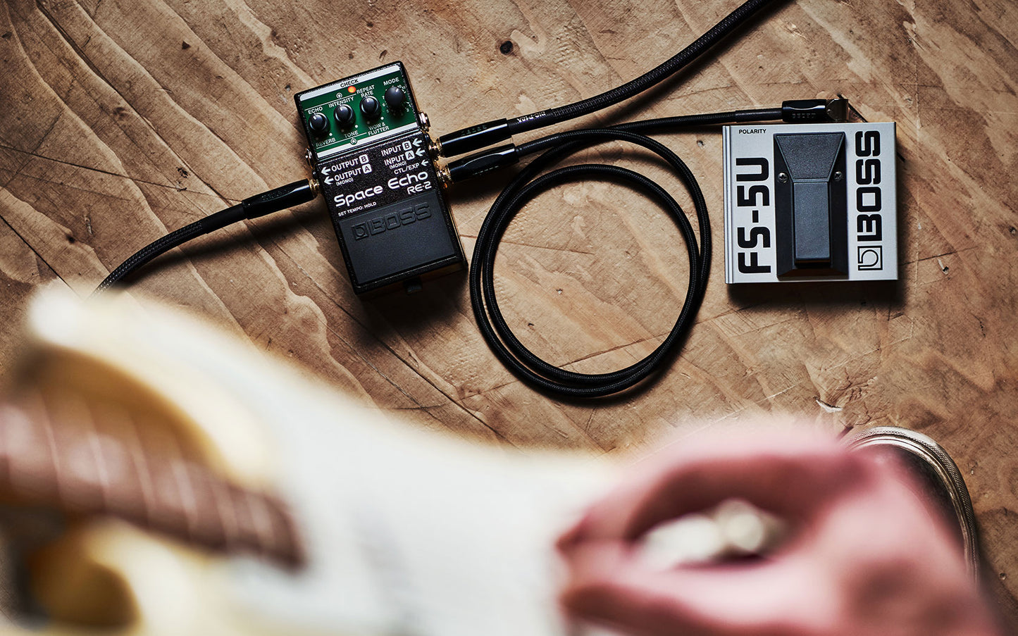 Boss RE-2 Space Echo Delay / Reverb Pedal