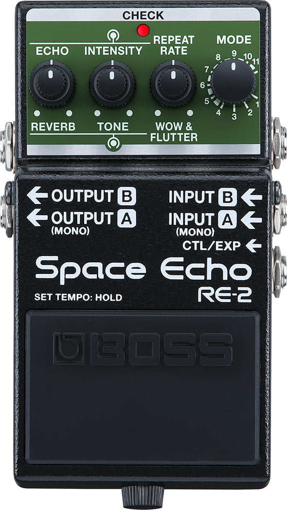 space reverb pedal Boss RE-2 Space Echo Pedal
